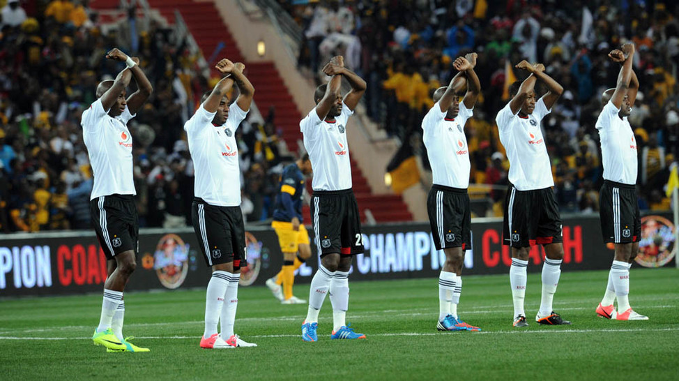 Pirates during the Carling Black Label Cup on the 28 July 2012 at FNB Stadium in Johannesburg

©Pic Sydney Mahlangu/BackpagePix
