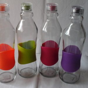 Grip and go glass bottles